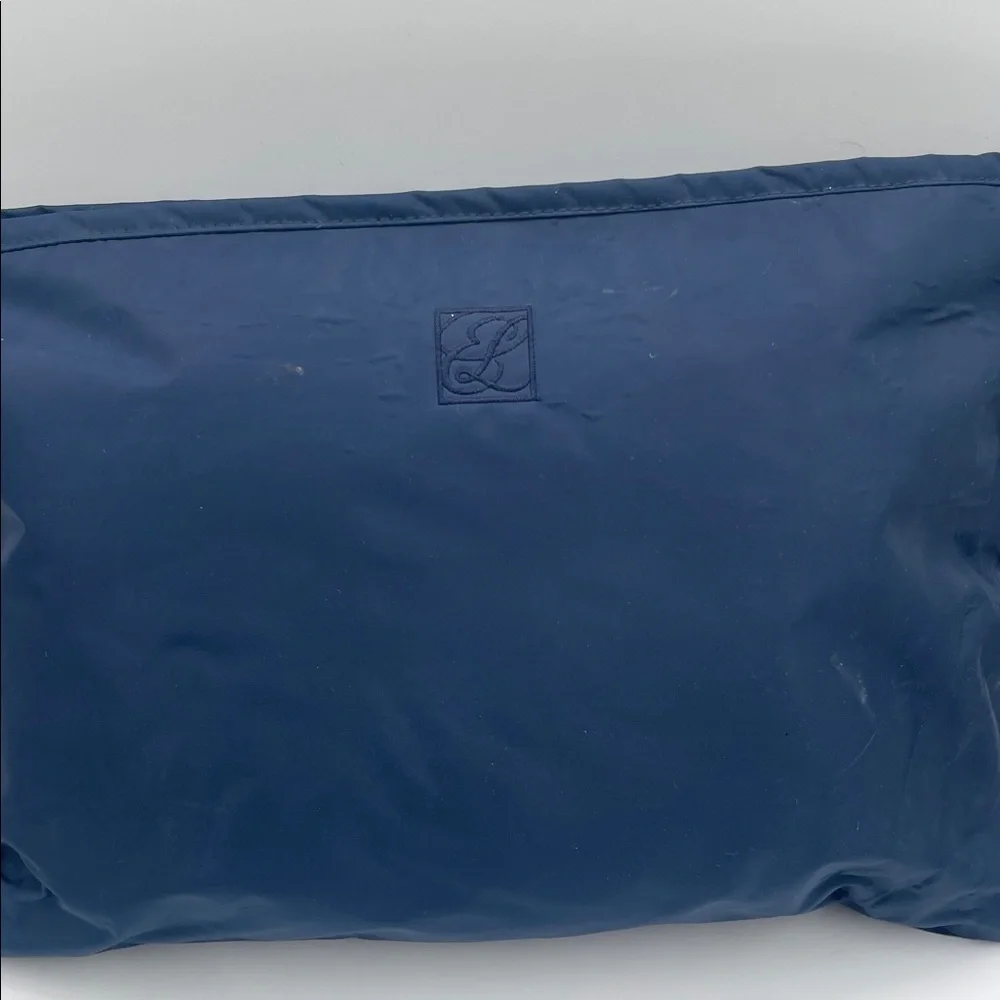 ESTÉE LAUDER LARGE NAVY COSMETIC BAG